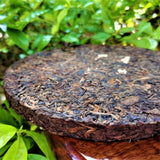 357g Zhonghong Yin Yiwu Zhangxiang Pu'er Ripe Tea Yiwu Daye Pu'er Ripe Tea Cake