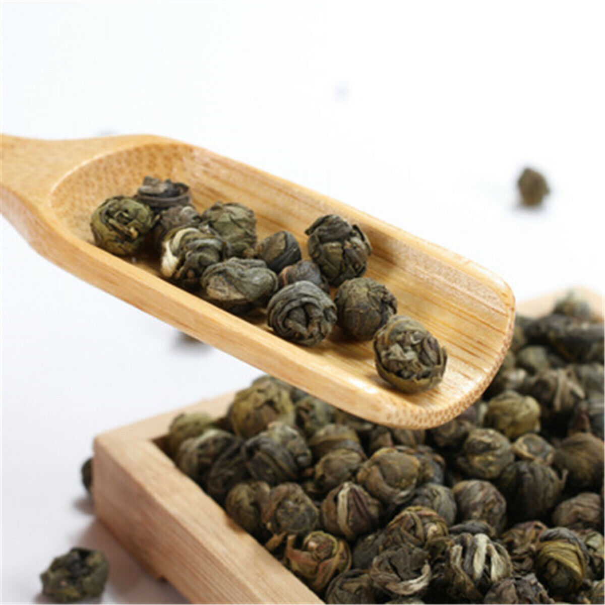 JinJunmei Tee Premium King Grade Jasmine Dragon Pearl Chinese Grüner Tee