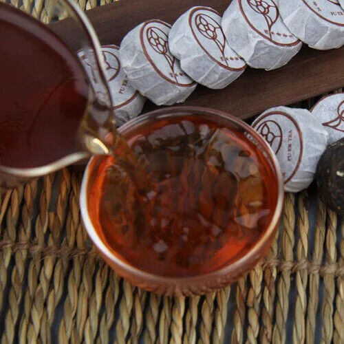Fermented Flavored Loose Tea Yunnan Sticky Rice Flavor Mini Puer Tuocha Puer Tea