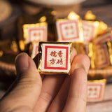 500g Yunnan Puer ripe tea mini small tuo tea leaves glutinous aroma square brick