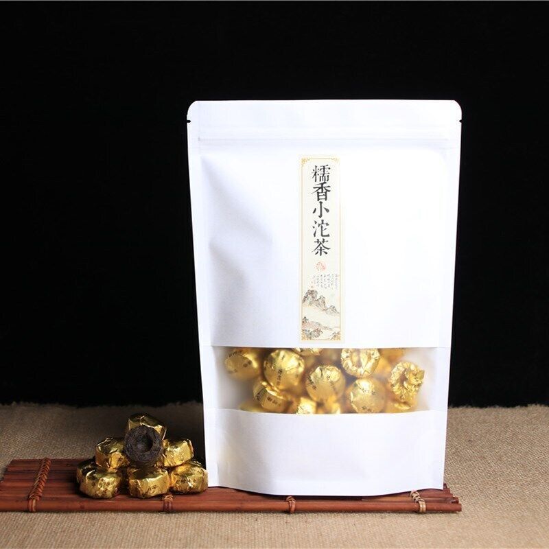 High Quality Mini Tuocha with Sweet Rice Aroma Yunnan Pu-erh Ripe Tea 200g Secondary image