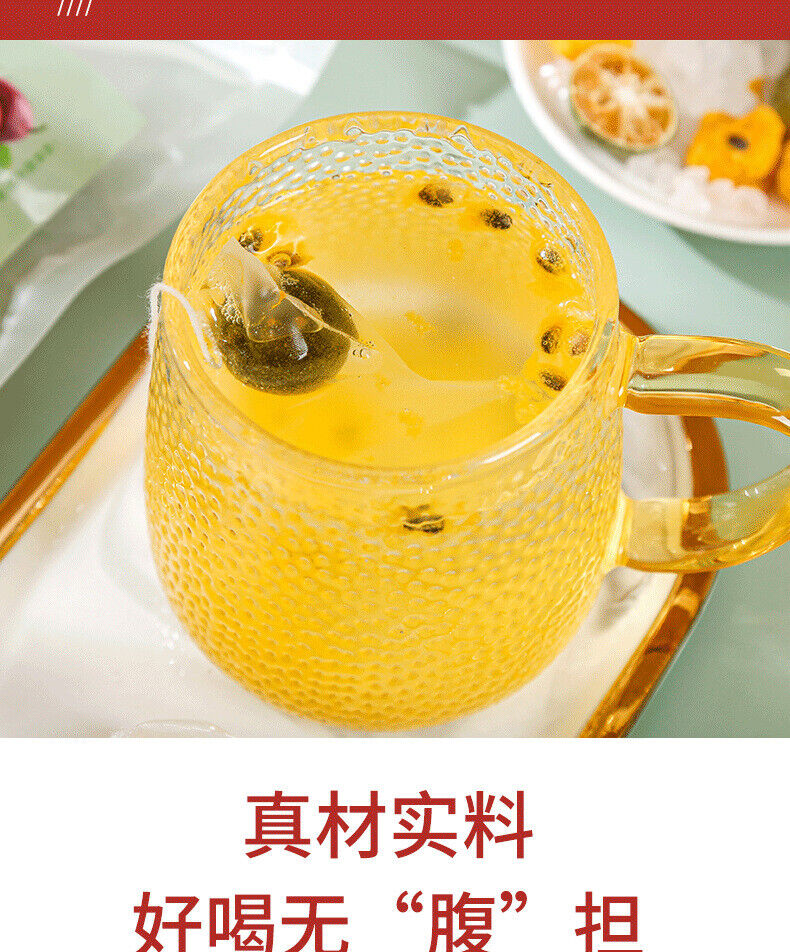 Green Orange Passion Fruit Tea 200g Summer Vitamin C Flower and Fruit Tea Punch
