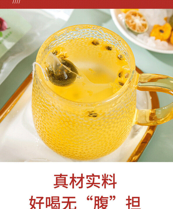 Green Orange Passion Fruit Tea 200g Summer Vitamin C Flower and Fruit Tea Punch