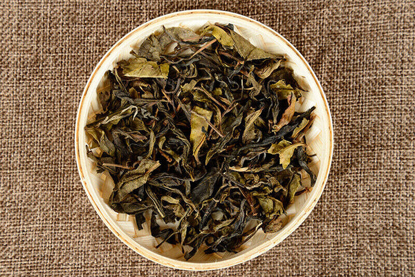 500g Yunnan Pu'er Tea Old Banzhang Gold Leaf Pu'er Old Yellow Tablet Raw Tea