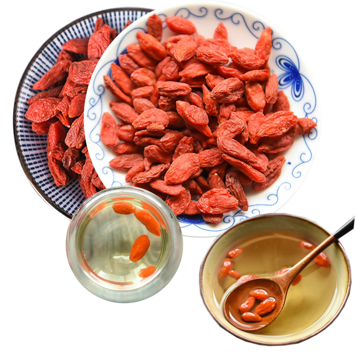 Bio Wolfberry Natural Lycium Organic Pure Gesundes Essen Tee Chinese Goji Beeren