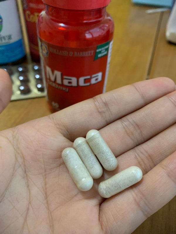 60 HB Maca Powder Capsules for Male Vitality 60 Pills/ Bottle