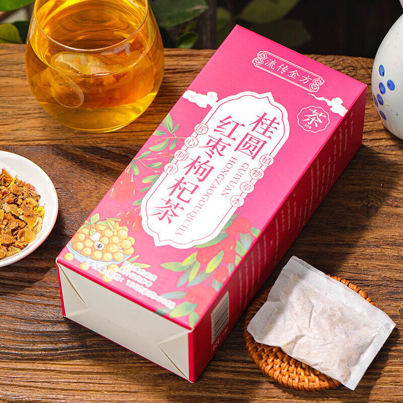 150g Gui Yuan red dates and wolfberry tea black sugar ginger date health bag tea