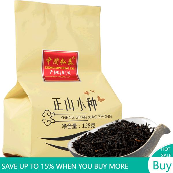 125g Fujian Wuyi Non-Smoked Lapsang Souchong Tea High Mountain Tea Black Tea