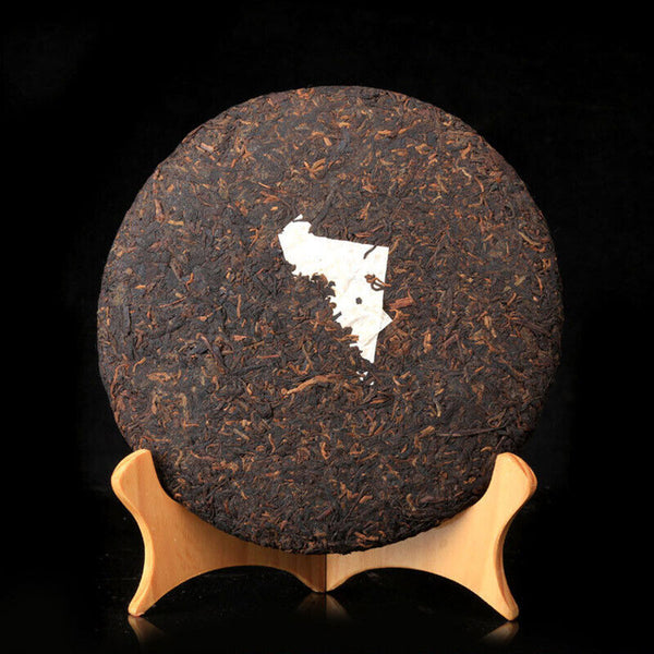 Seven Cakes Tea Spring Aged Tea Old Man'e Red Seal Pu'er Tea Ripe Tea 357g
