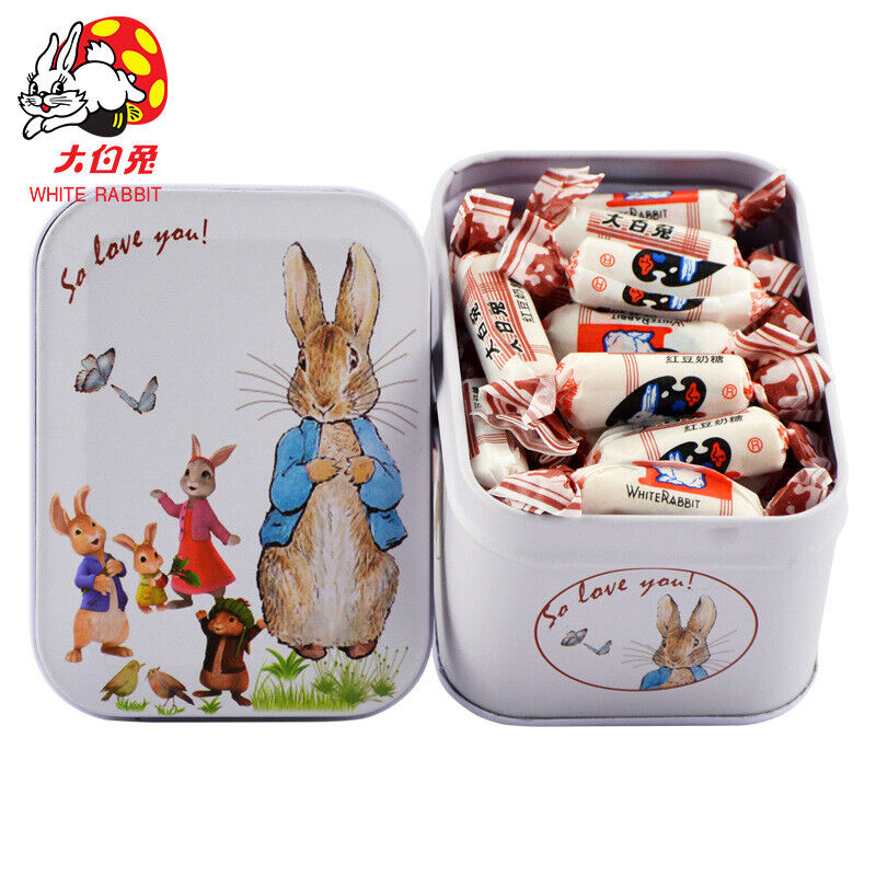 Guanshengyuan White Rabbit Milk Candy 114g exquisite gift box candy snacks