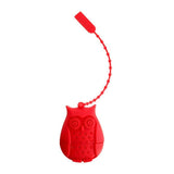 Tea Strainer Silicone Filter Coffee Tea Infuser Useful Owl Loose Tea Diffuser