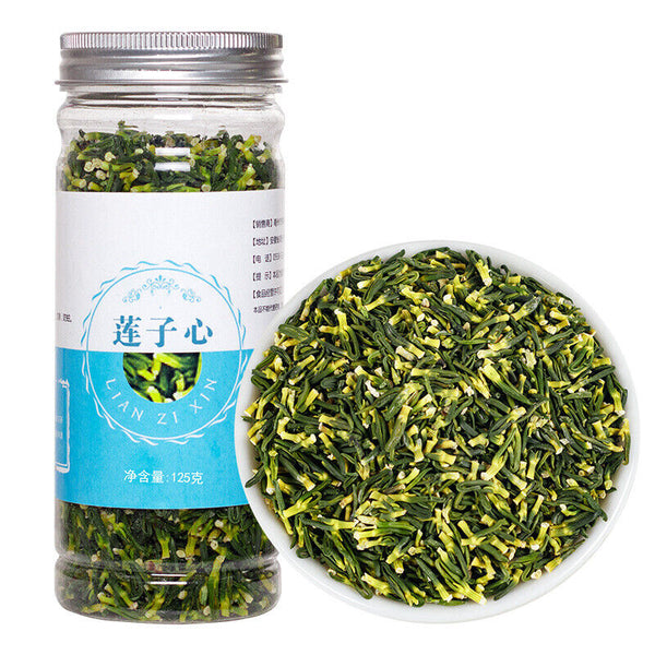 New Stock Lotus Seed Core Lotus Heart Tea Agricultural Products Herbal Tea 125g