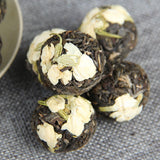 Ancient Tree Flower Pu-erh Tuocha  Yunnan Jasmine Pu'er Dragon Ball Raw Tea 500g