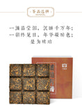 Daiyi Pu-erh Tea Amber Square Brick Ripe Yunnan Menghai 60g x 4 Bricks/Box