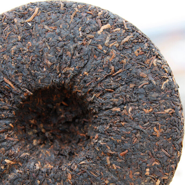 Pu-erh Tea Puer Shu Pu'er Puerh Ripe Tea Cake 500g Menghai Tributary Golden Bud