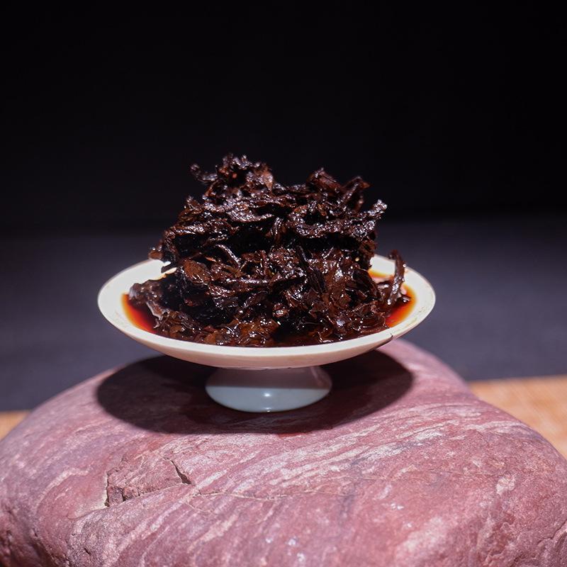 Certified Organic Yunnan Tea Tree King Ripe Pu'er Tea Cake Healthy Drink 357g