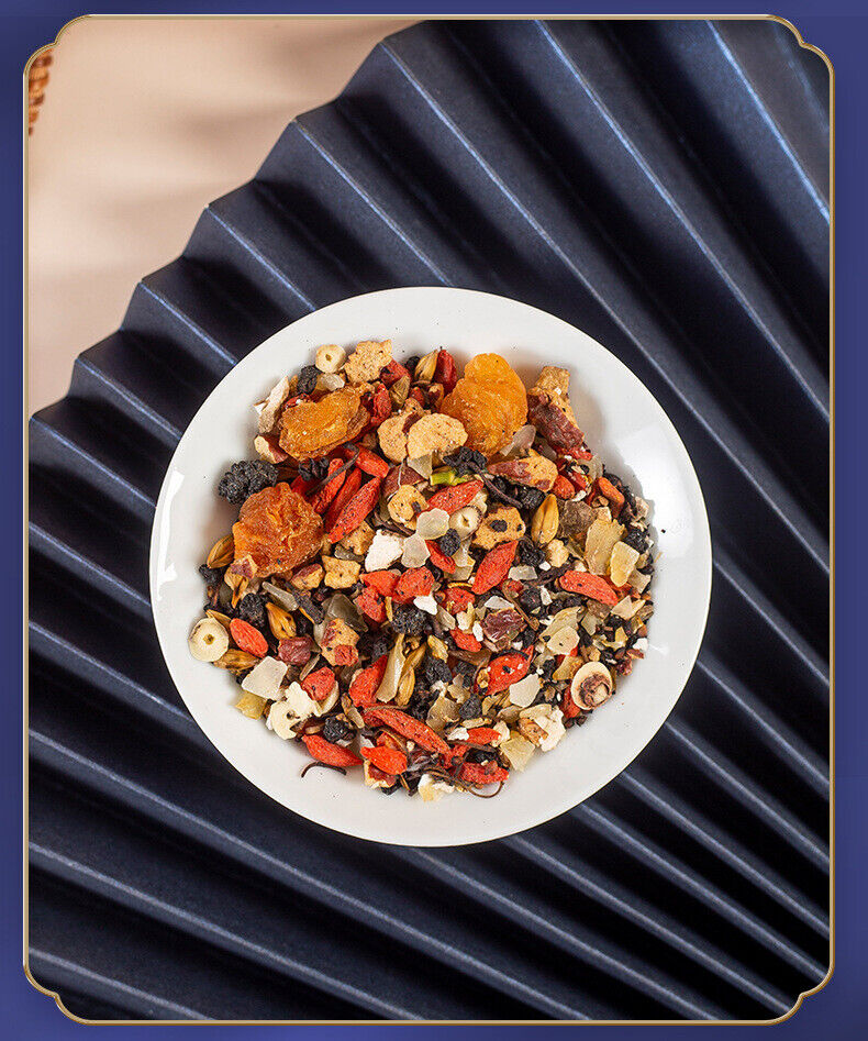 Herbal Blend Relaxing Wellness Drink Poria Jujube Lily Lotus Tea