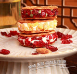 Cranberry Nougat Peach Almond Cookies Delicious Sharing Snack