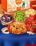 Chinese New Year Nut Gift Box - Peanuts, Walnuts & Dried Fruits