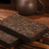 250g Yunnan Ripe Pu-erh Tea Aged Jujube Flavor Tea Brick Ancient Tree