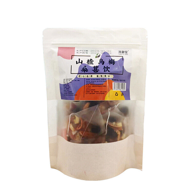 Mulberry Hawthorn Ume Tea Triangular Bags Live Stream Wholesale