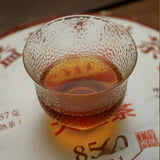 357g 8562 TAETEA Ripe Pu-erh Pressed Tea 1701 MengHai Dayi Ripe Puer Tea Cake