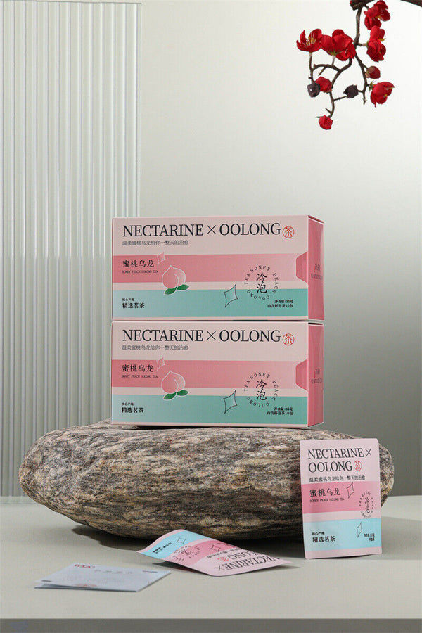 Pfirsich Würfel Fruchtiger Tee Pfirsich Oolong Teebeutel Unabhängig 35g