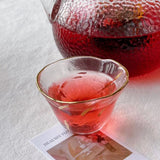 Blueberry Peach Fruit TeaHigh-value fruitsEye careBeauty and beautyFloral tea