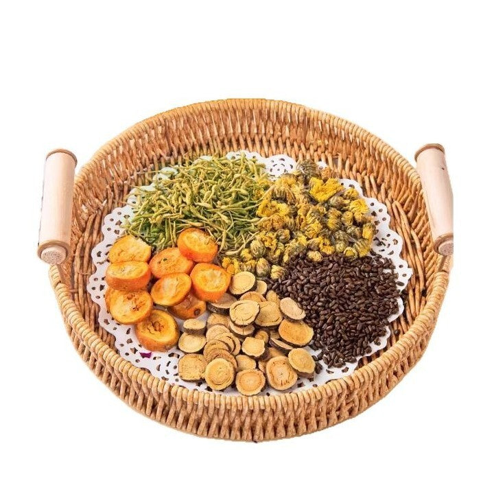 Dandelion, Kumquat, Rose,Honeysuckle Chrysanthemum Tea Bags for Late-Night Drink