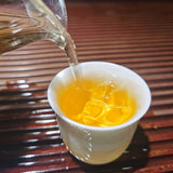 357g Hand Made Graphite Pressed Old White Tea Tea Cake  Organic Yunnan White Tea