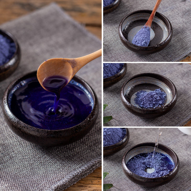 Natural Color Fruit Vegetable Powder Butterfly Bean Pollen Blue Butterfly Powder