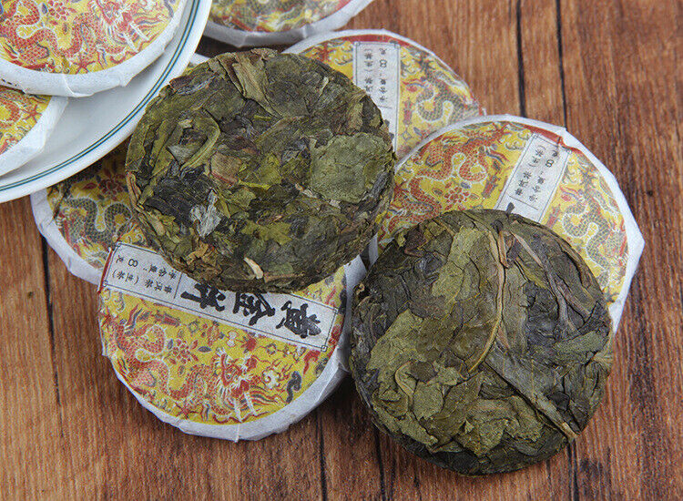 Spring Tea Ancient Tree Gold Cake Gold A Pu'er Tea Raw Tea Mini Small Cake Tea