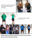 Private Label Best Weight Loss Products for Women's 28 Days Detox Flat Tummy Tea