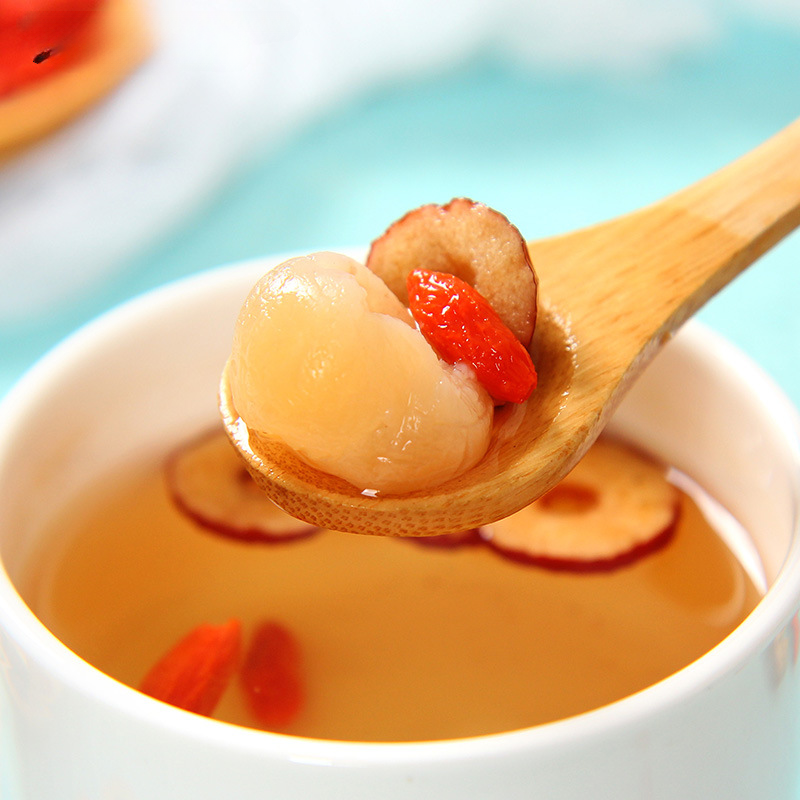 Combination of longan red jujube goji berry tea tea bag tea making flower tea Secondary image