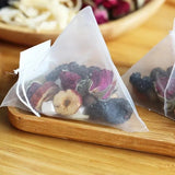 Triangle bag health camellia tea Mulberry poria rose tea for beauty whitening