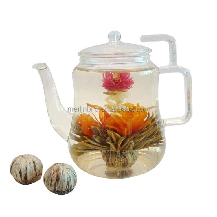 Handcrafted Flowering Tea Dried Blooming Flower Tea Balls 20pcs Secondary image