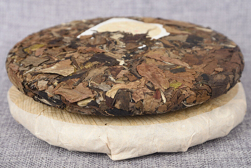 357g Yunnan White Tea Jujube Fragrance Big Leaf Ancient White Tea Cake