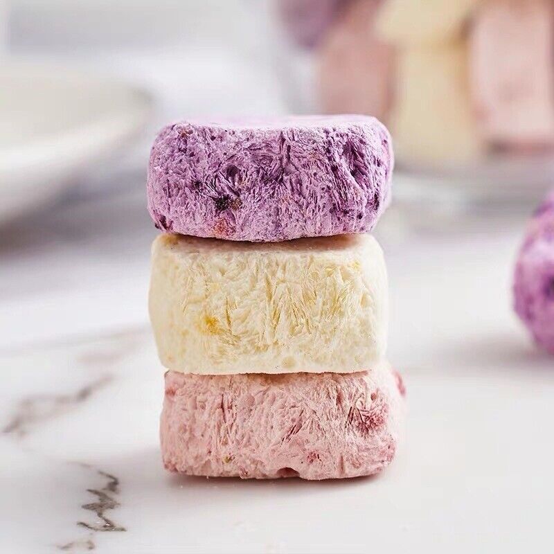 Strawberry Peach Blueberry Mango Fruit Snacks Freeze-Dried Yogurt Bites