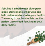 Superfoods Organic Spirulina Tablets, 3000mg Per Serving, 1250 Tablets