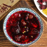 Beijing Sour Plum Soup Instant Mix with Rock Sugar Hawthorn Triangle Pack