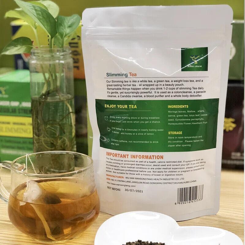 Detox Tea Fast Slimming Tea Chinese Herbal Effective Waist Slimming Tea