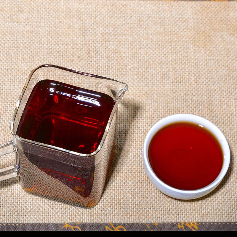 Pu'er Ripe Tea Cake Lao Banzhang Ripe Tea Cake Brown Mountain Ancient Tea Cake