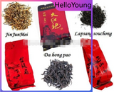 12 Bags 3Kinds of Flavors Tea Jinjunmei Lapsang Souchong Dahongpao Tea Black Tea