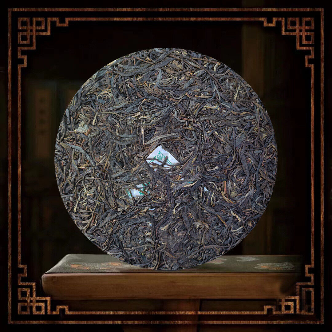 Mengla-Yiwu Tea Rare Jiao Mu Character End Soft Pu'er Raw Tea 357g/12.59oz Secondary image
