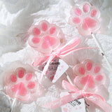 Crystal Cat Paw Sugar Free Lollipops Sweet Candy Snack
