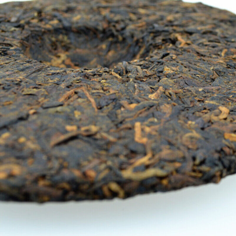 Gift Tea Premium Puerh Cooked Tea Cake 357g Menghai Big Tree Organic Black Tea