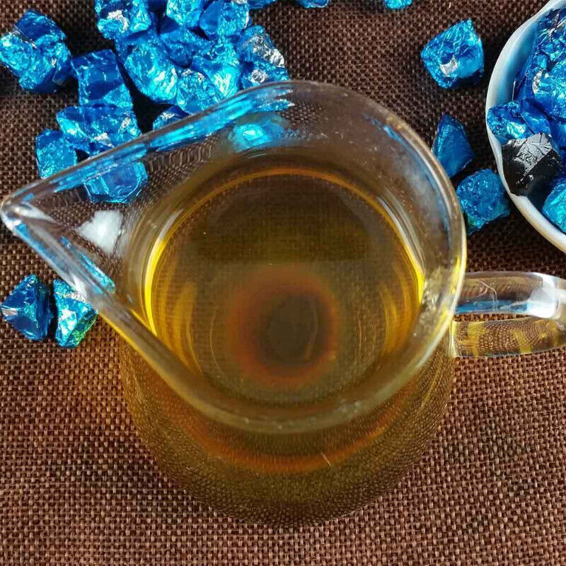 Pu-erh Shen Tea Cream Cha Gao Sheng Resin Puer Raw Chagao Blue Foil Packing Secondary image