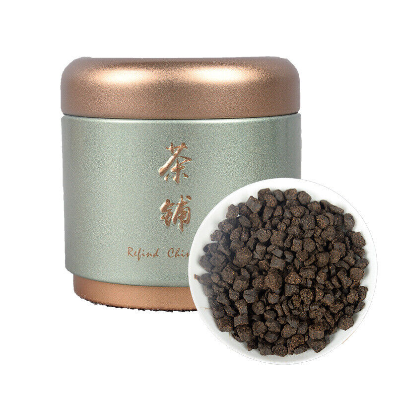 Yunnan Puerh Tea Fossil Glutinous Fragrance Broken Silver 100g Tin Cooked Tea Main image
