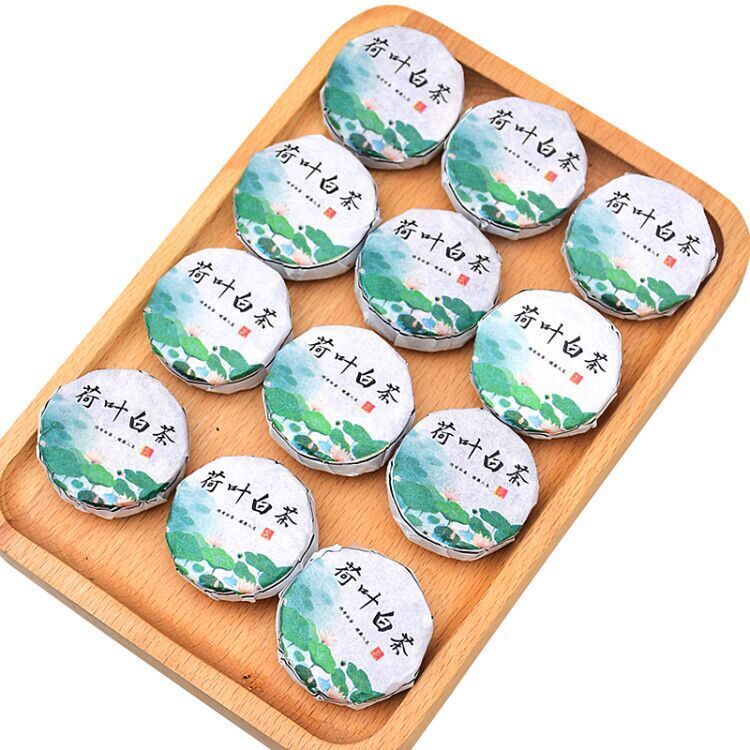 Fujian Lotus Leaf Old White Tea Gongmei White Tea Chenpi Mini White Tea Cake Secondary image