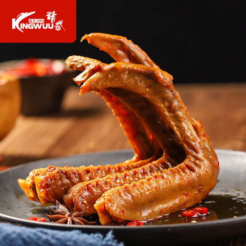 Spicy Duck Wings 400g Wuhan Specialty Snacks Casual Braised Cooked Meat Snacks Secondary image